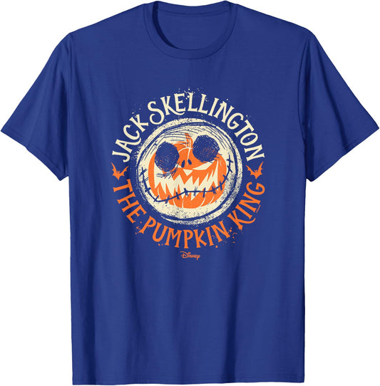 Nightmare Before Christmas - Jack Skellington Pumpkin King T-Shirt - T-Shirt | Royal
