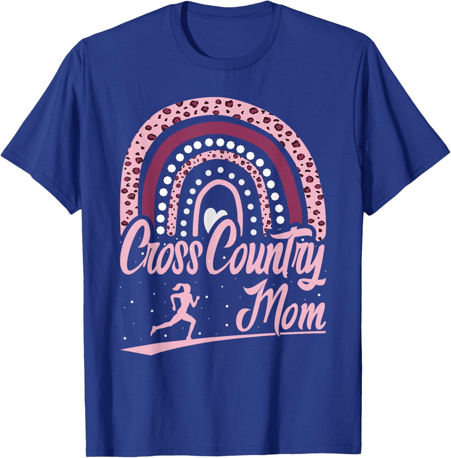 Cross Country Mom Running and Trail Running Women T-Shirt - T-Shirt | Royal