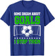 Goalkeeper | Training | Goal | Soccer Goalie T-Shirt - T-Shirt | Royal