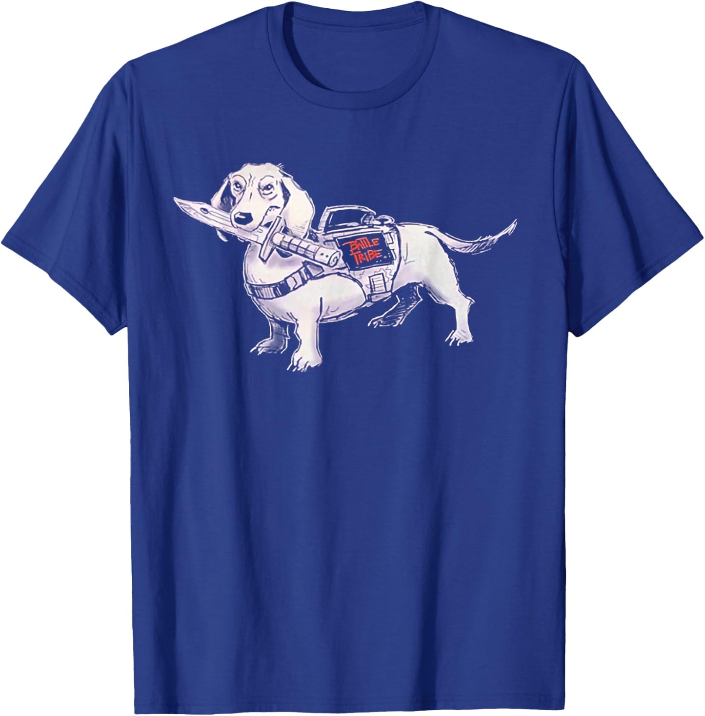 Battle Tribe “War Dog” Dachshund T-Shirt - T-Shirt | Royal