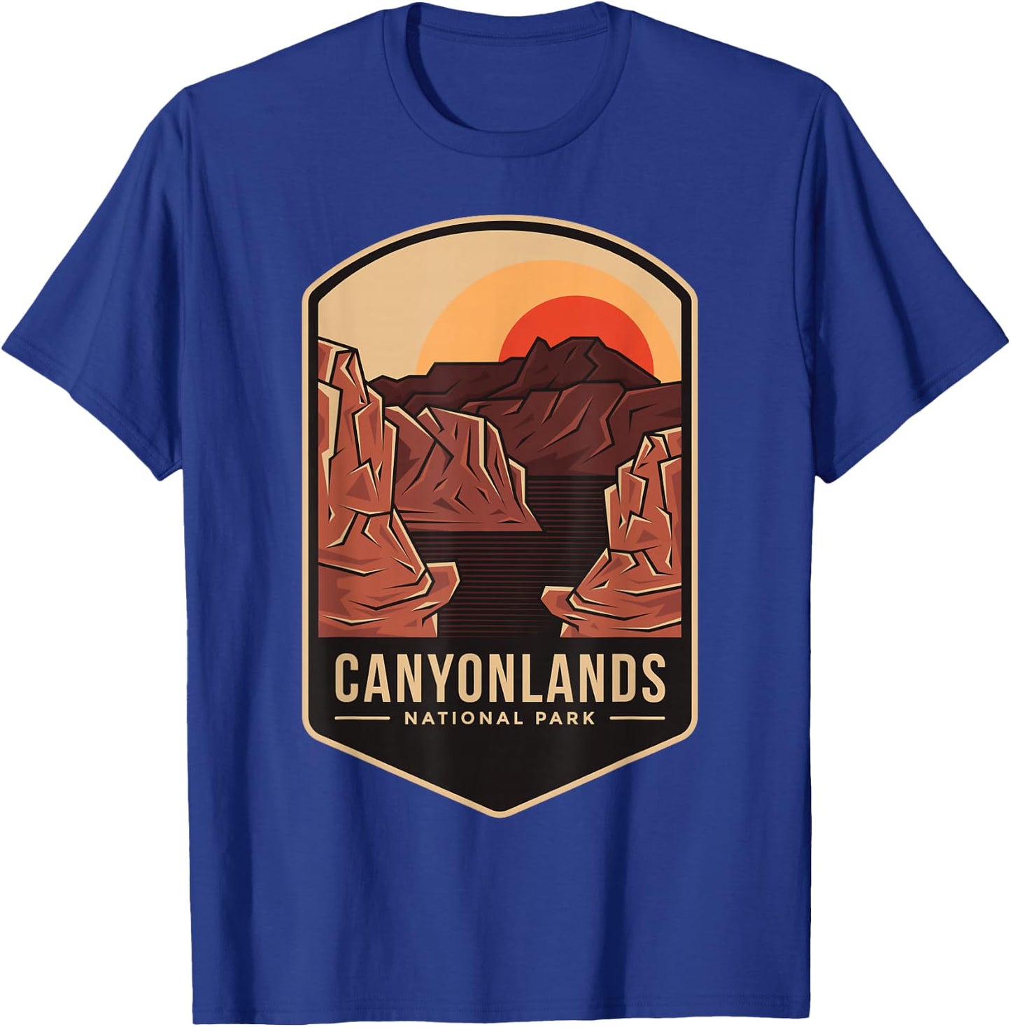 1964 Colorado Moab Utah Canyonlands National Park T-Shirt - T-Shirt | Royal