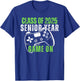 Class of 2025 Senior Year Games On Funny Dad Gamer Graduate T-Shirt - T-Shirt | Royal