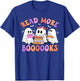 Trick Or Teach Read More Boooooks Teacher Ghost Halloween T-Shirt - T-Shirt | Royal