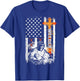 Welder American Flag Welding Fusing Material Funny Technical T-Shirt - T-Shirt | Royal