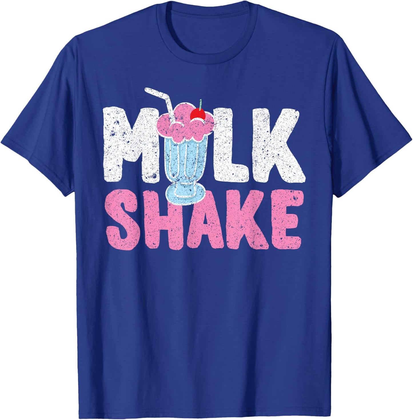 Retro Milk Shake Old School T-Shirt - T-Shirt | Royal