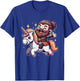 Epic Viking Riding A Unicorn T-Shirt - T-Shirt | Royal