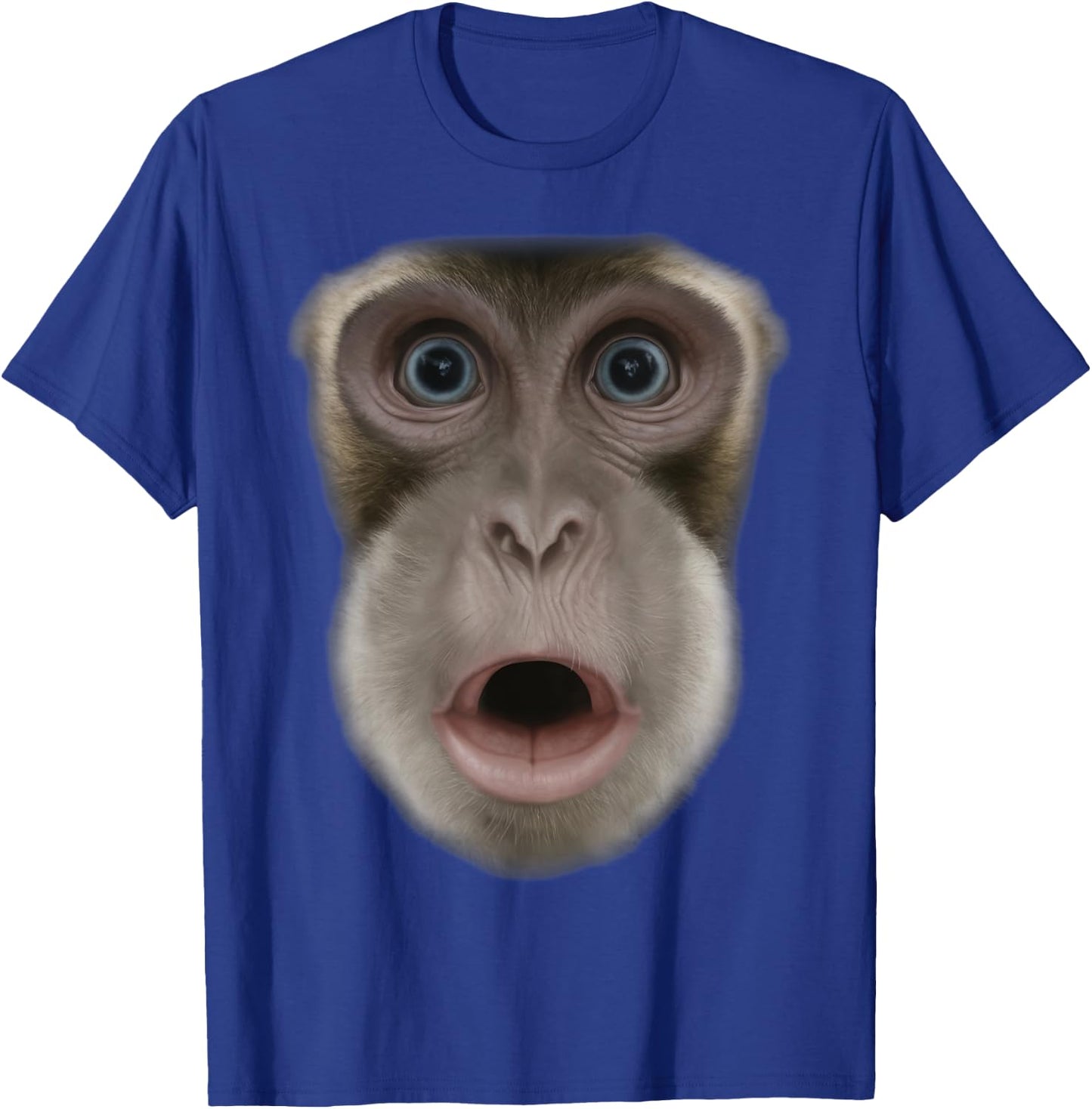 Monkey Stomach Funny Meme Ape Gorilla T-Shirt - T-Shirt | Royal