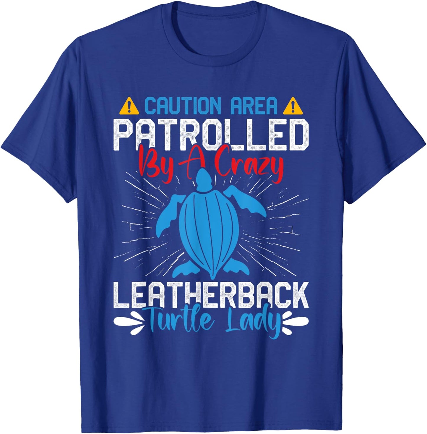 Leatherback Sea Turtle T-Shirt - T-Shirt | Royal