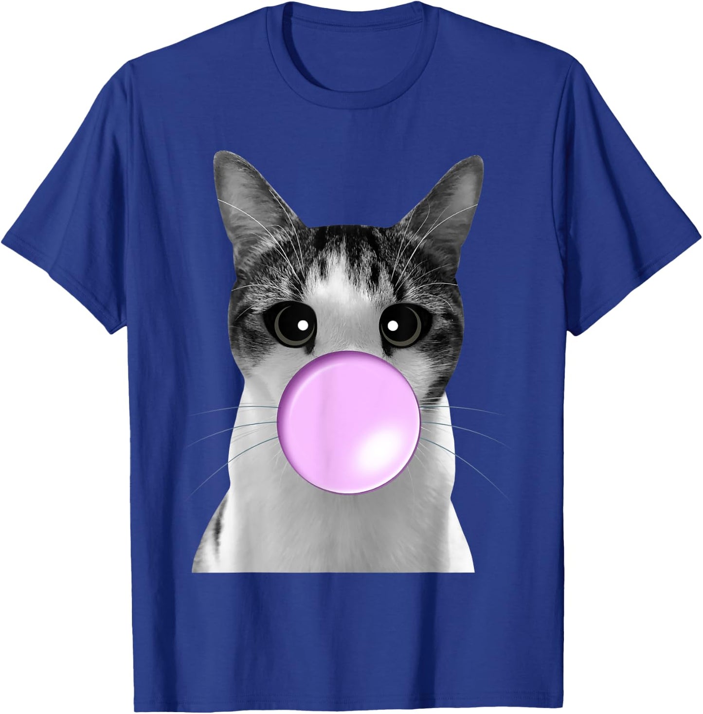Bubblegum Kitty Cat Women Kids T-Shirt - T-Shirt | Royal