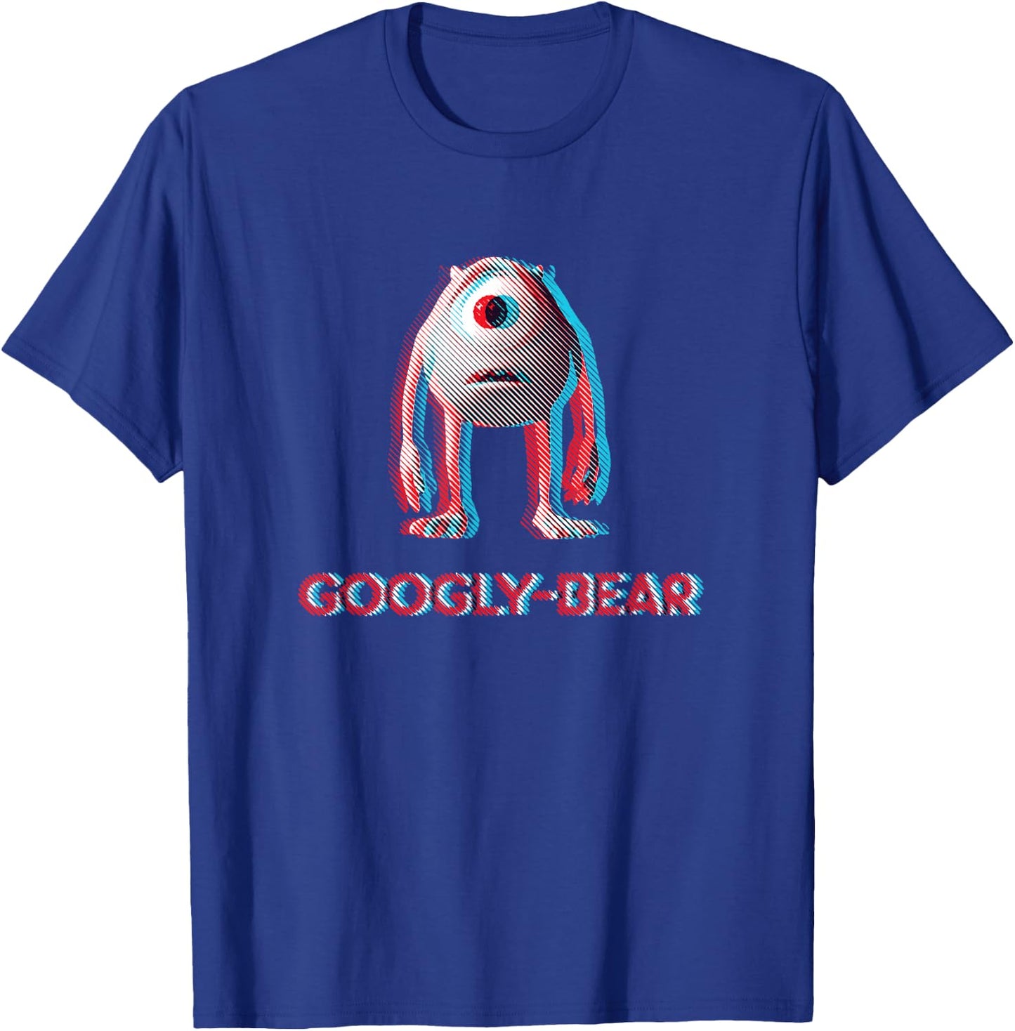 Disney and Pixar’s Monsters, Inc. Mike Googly Bear T-Shirt - T-Shirt | Royal
