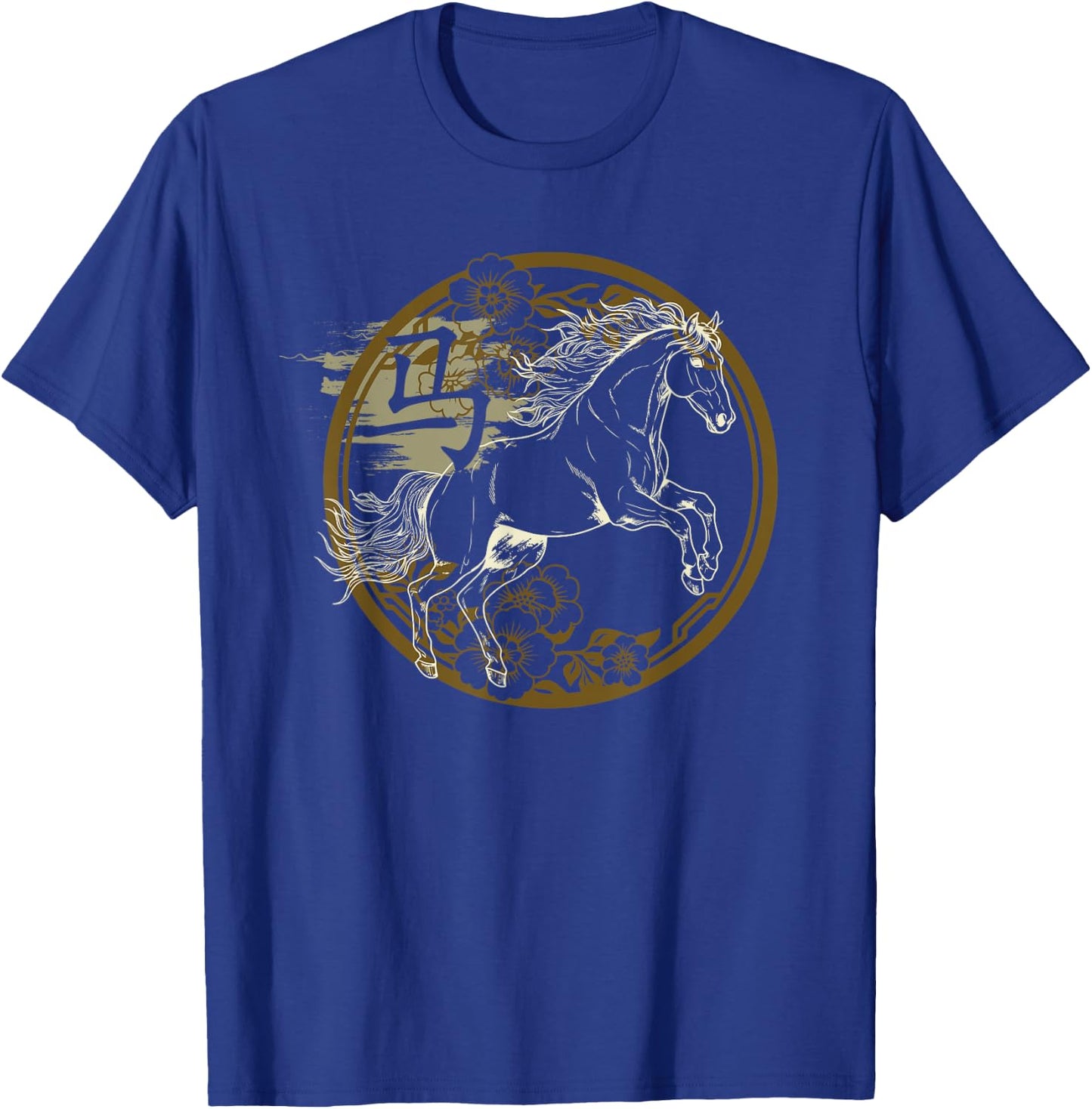 Chinese Lunar New Year Of The Horse 2026 Vietnamese Tet T-Shirt - T-Shirt | Royal
