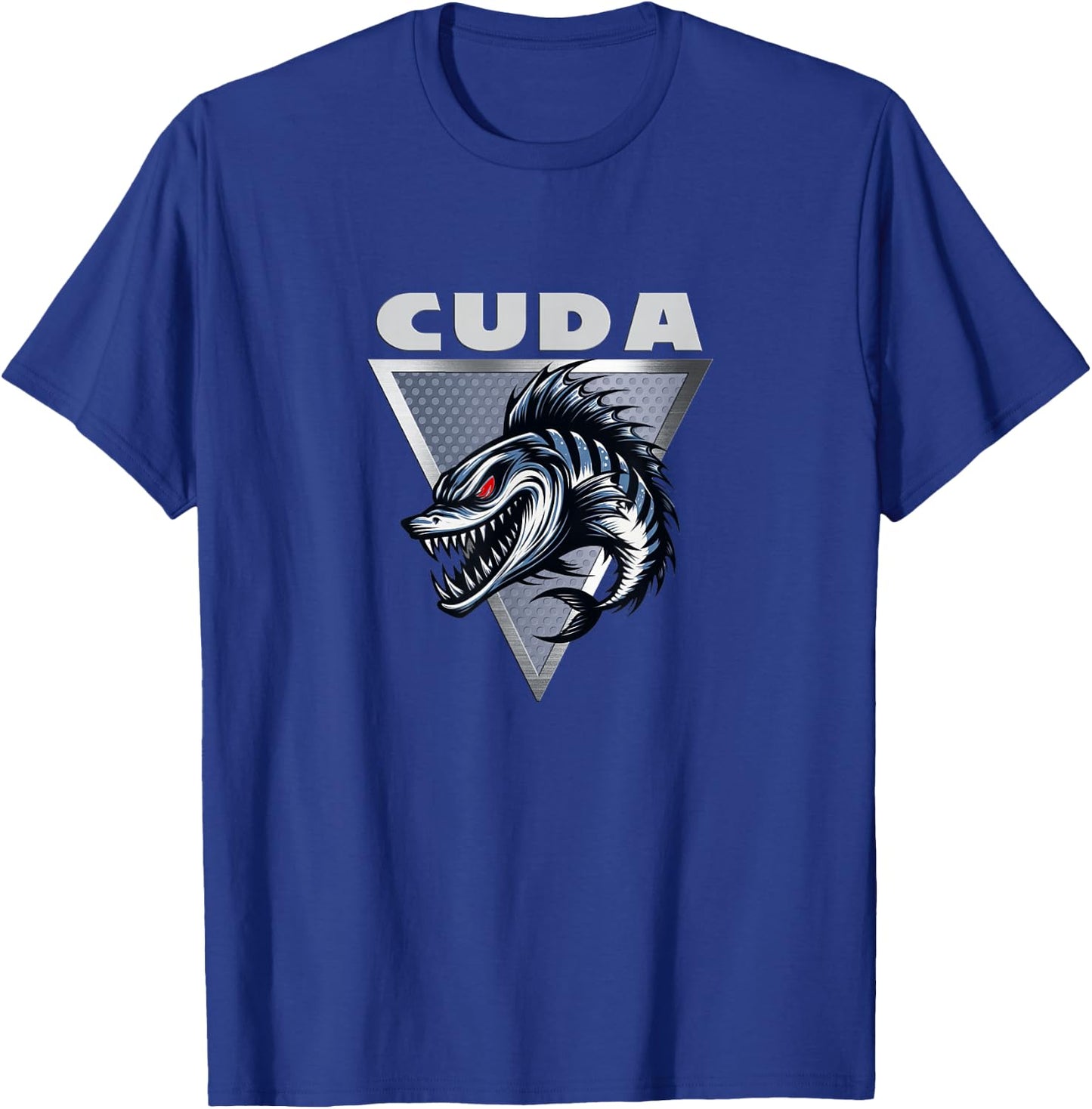 American Muscle Cars, Cuda, Classic Car T-Shirt - T-Shirt | Royal