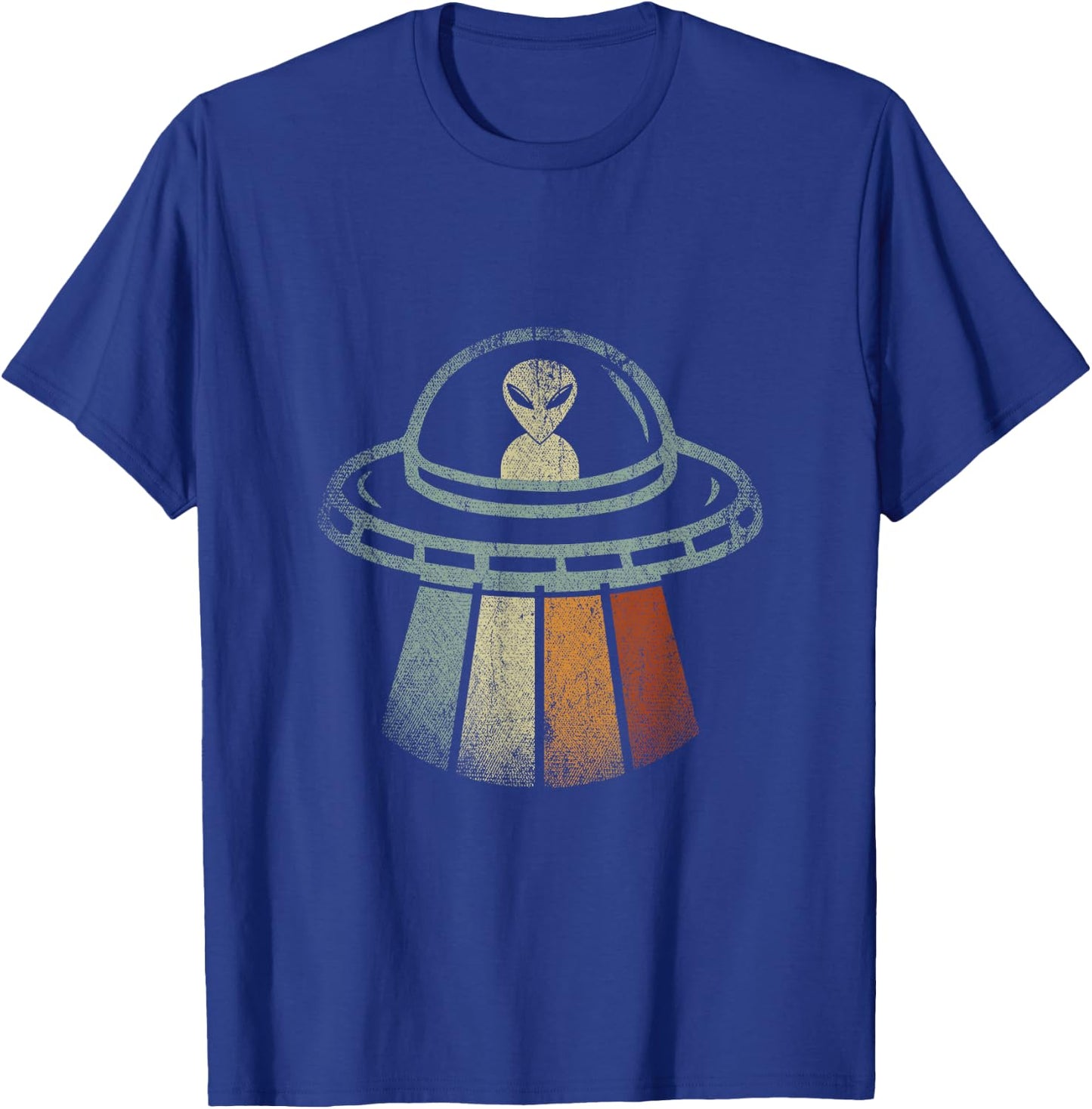 Retro Alien T-Shirt - T-Shirt | Royal