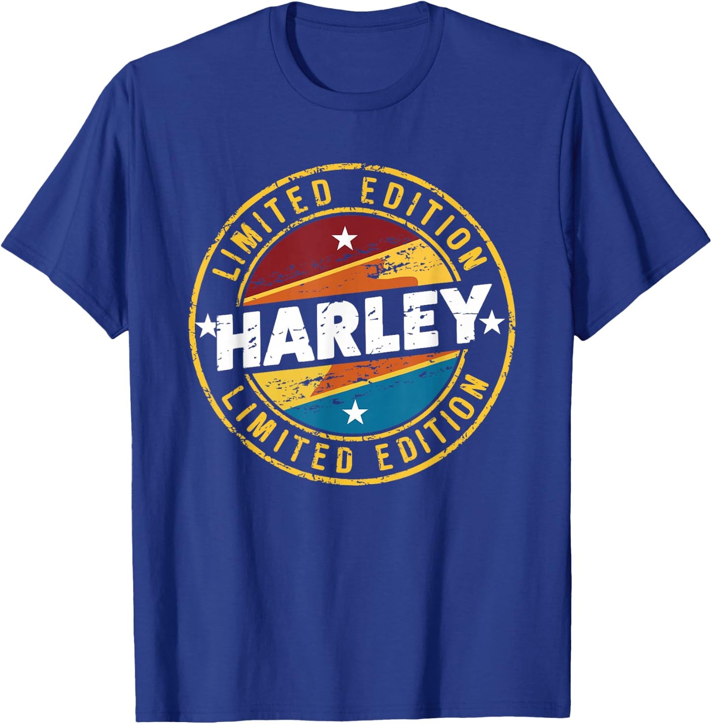 Vintage Harley Retro T-Shirt - T-Shirt | Royal