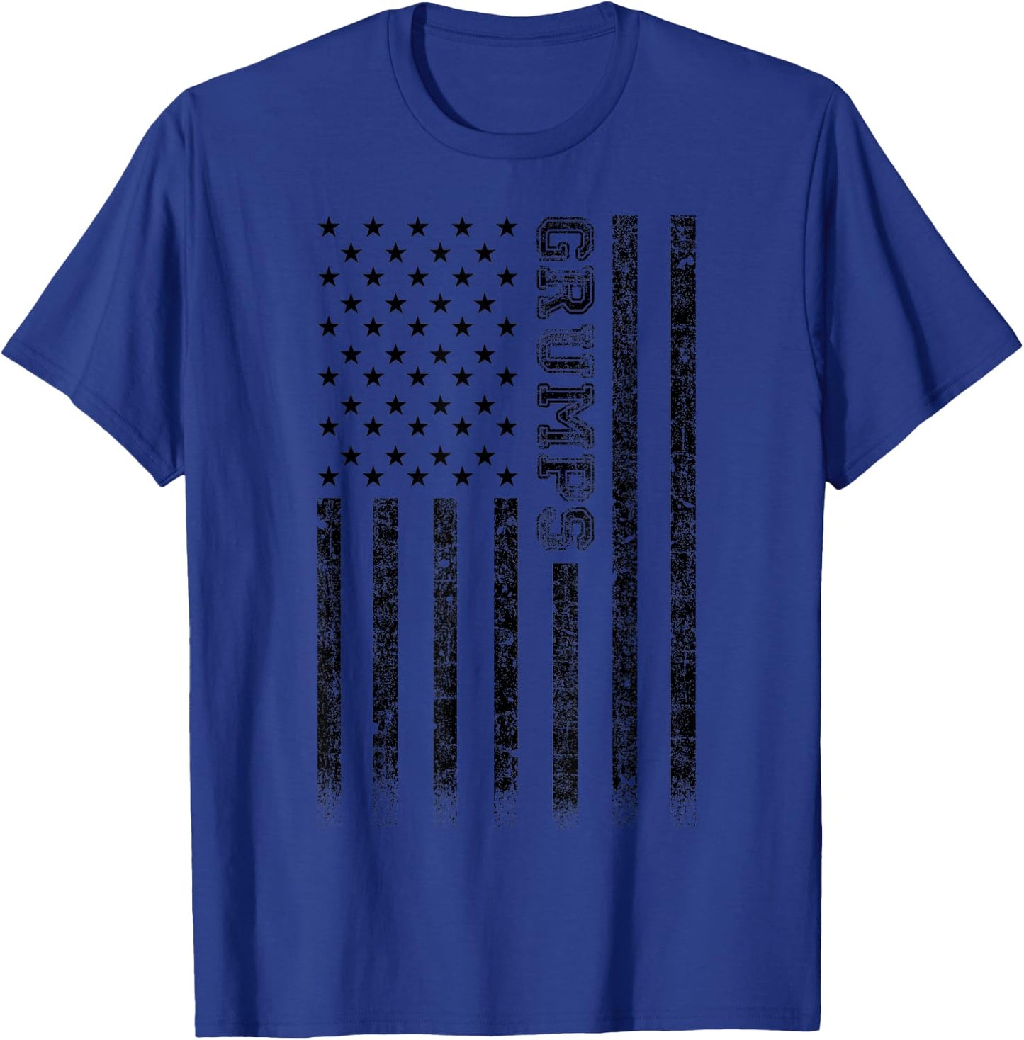 Grumps American Flag T-Shirt - T-Shirt | Royal