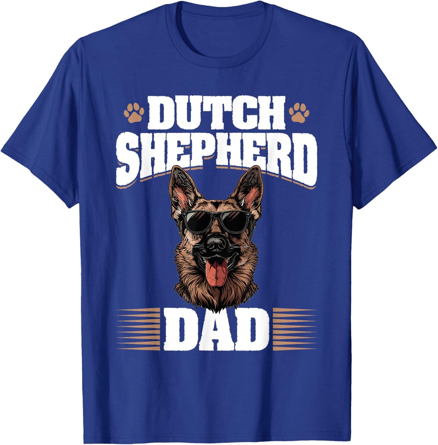 Dutch Shepherd Dog Breed Dutch Shepherd Dad Women Kids T-Shirt - T-Shirt | Royal