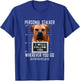 Personal Stalker Dog Boerboel I Will Follow You Mugshot Men Women Kids T-Shirt - T-Shirt | Royal