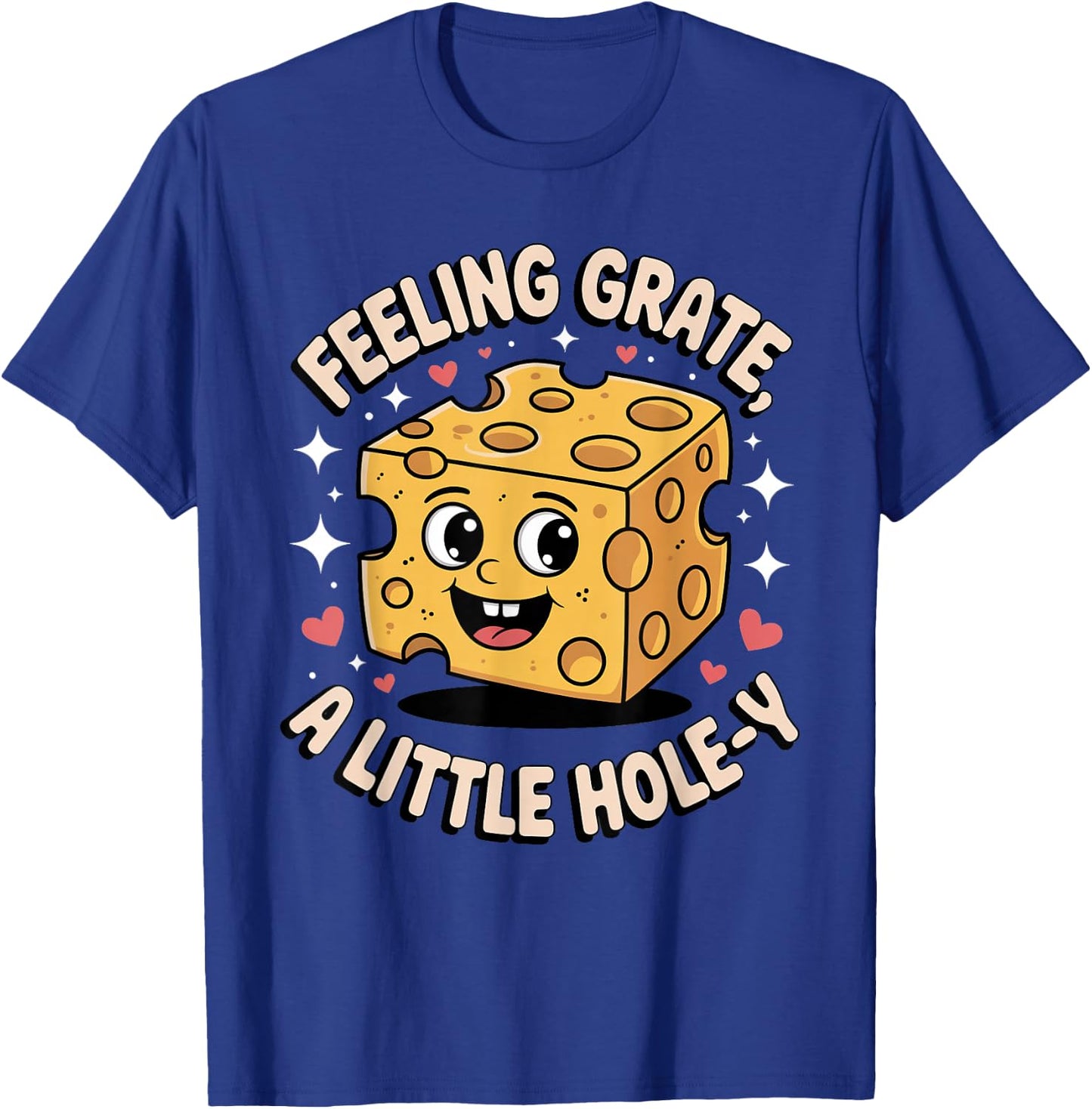 Holey Swiss Cheese Humor for Cheesy Food Lovers T-Shirt - T-Shirt | Royal