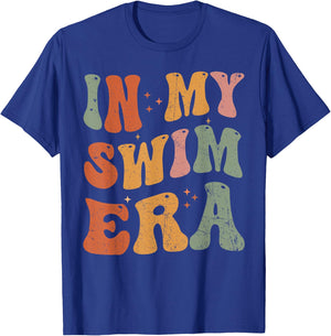 Retro In My Swim Era Swimming Swimmers Women Men Kids T-Shirt - T-Shirt | Royal