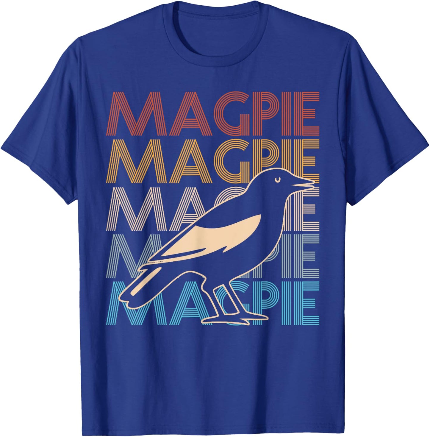 MAGPIE Quote for a Magpie expert T-Shirt - T-Shirt | Royal