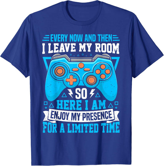 Funny Gamer Art Women Gaming Gamer Video Game T-Shirt - T-Shirt | Royal