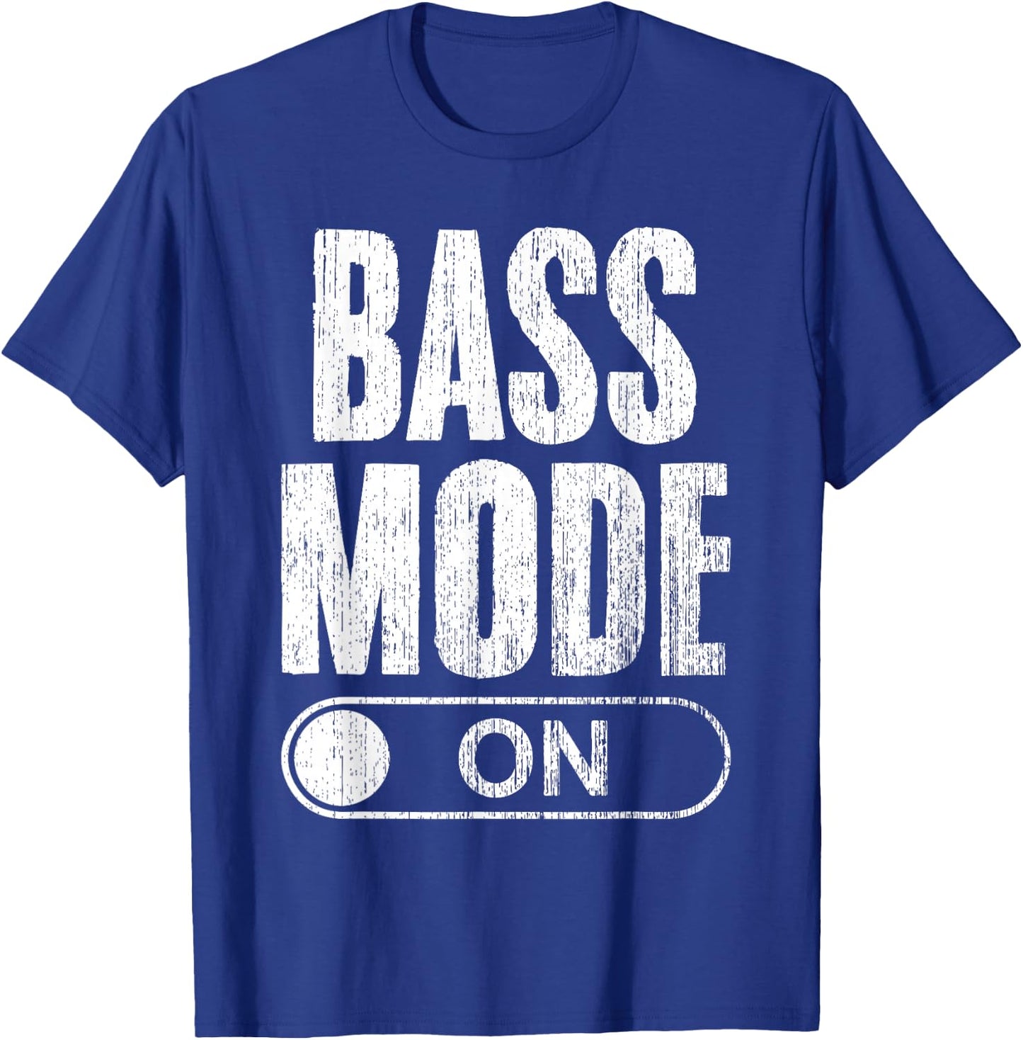 Bass Mode On Funny Music Director Choir Singer Choir Member T-Shirt - T-Shirt | Royal