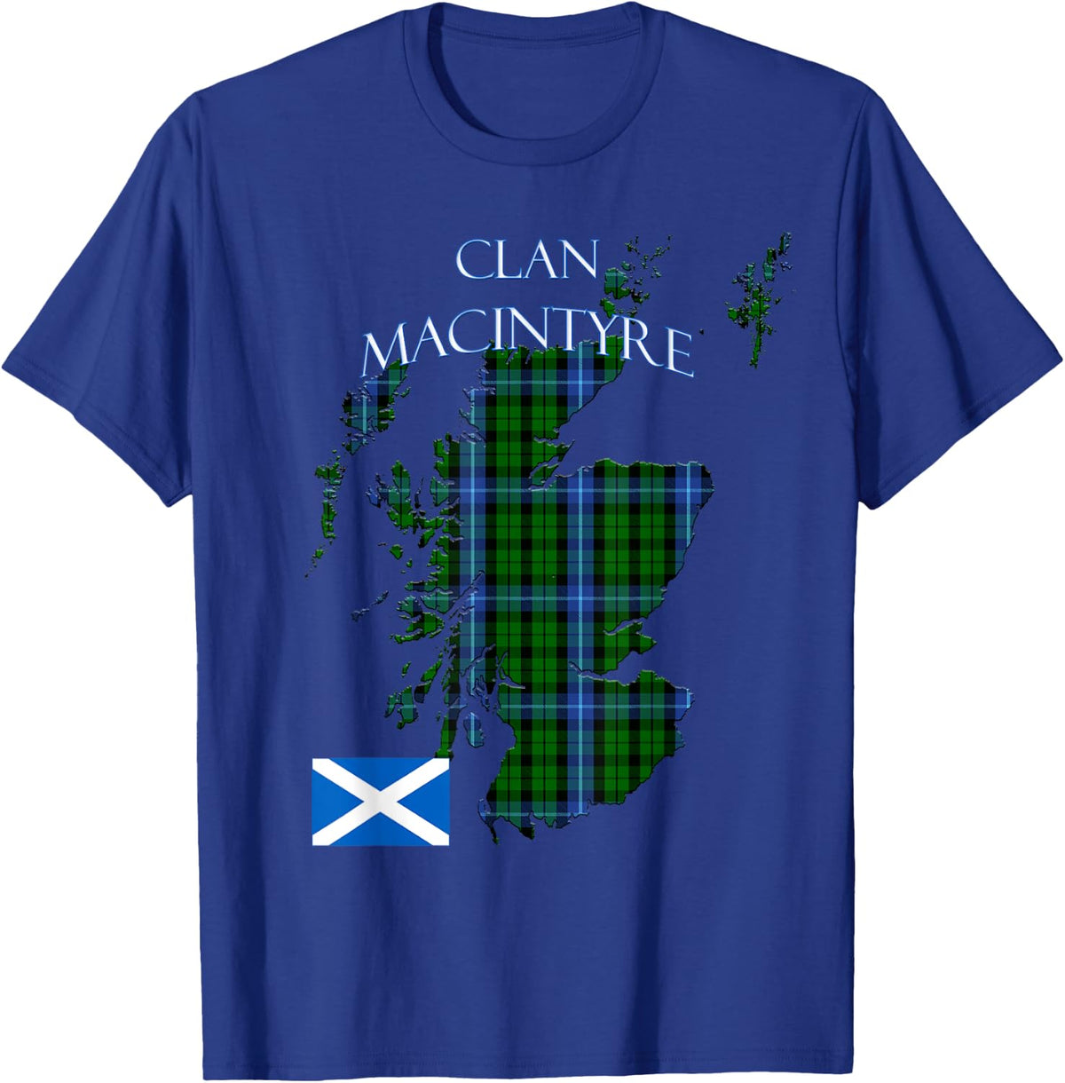 MacIntyre Scottish Clan Tartan Scotland T-Shirt - T-Shirt | Royal