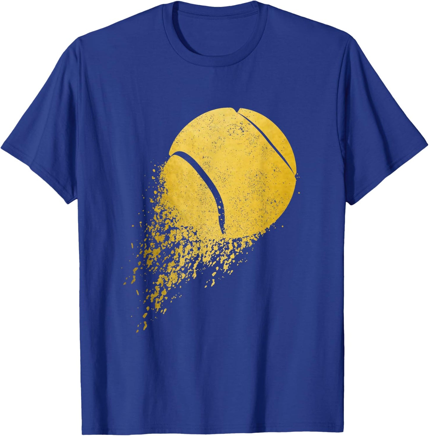 Tennis Player Sport Vintage Men Women Tennis T-Shirt - T-Shirt | Royal