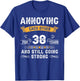 Annoying Each Other For 38 Years 38th Wedding Anniversary T-Shirt - T-Shirt | Royal