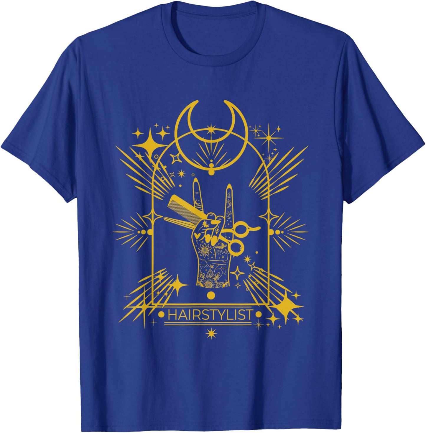 Hairstylist Tarot Hair Stylist T-Shirt - T-Shirt | Royal