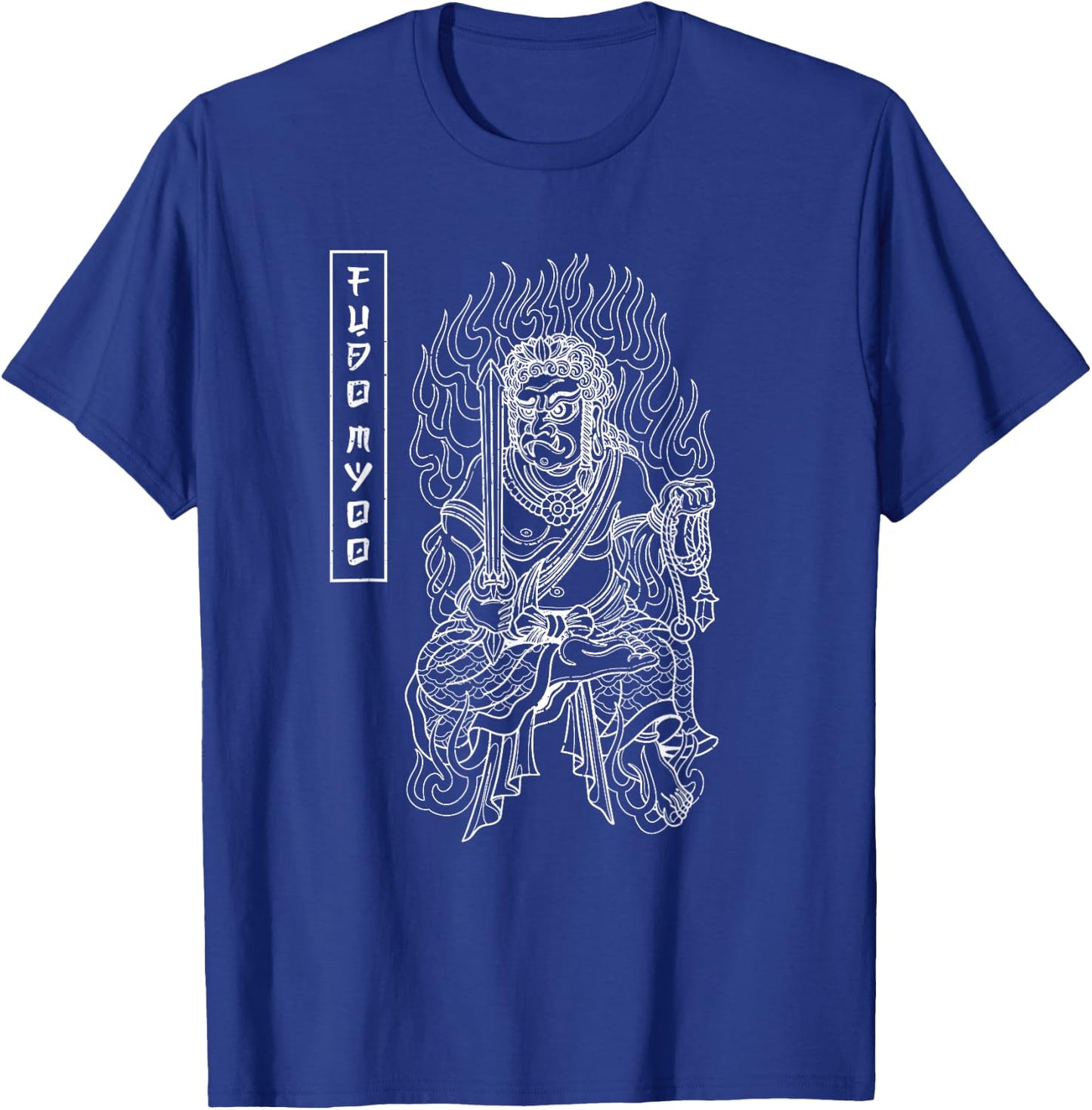 Acala Fudo Myoo Immovable Lord Protector Spirituality T-Shirt - T-Shirt | Royal