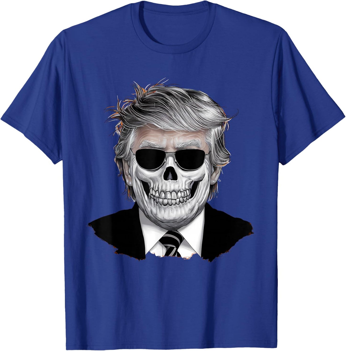 Halloween Orange Trump American Horror Party Costume T-Shirt - T-Shirt | Royal