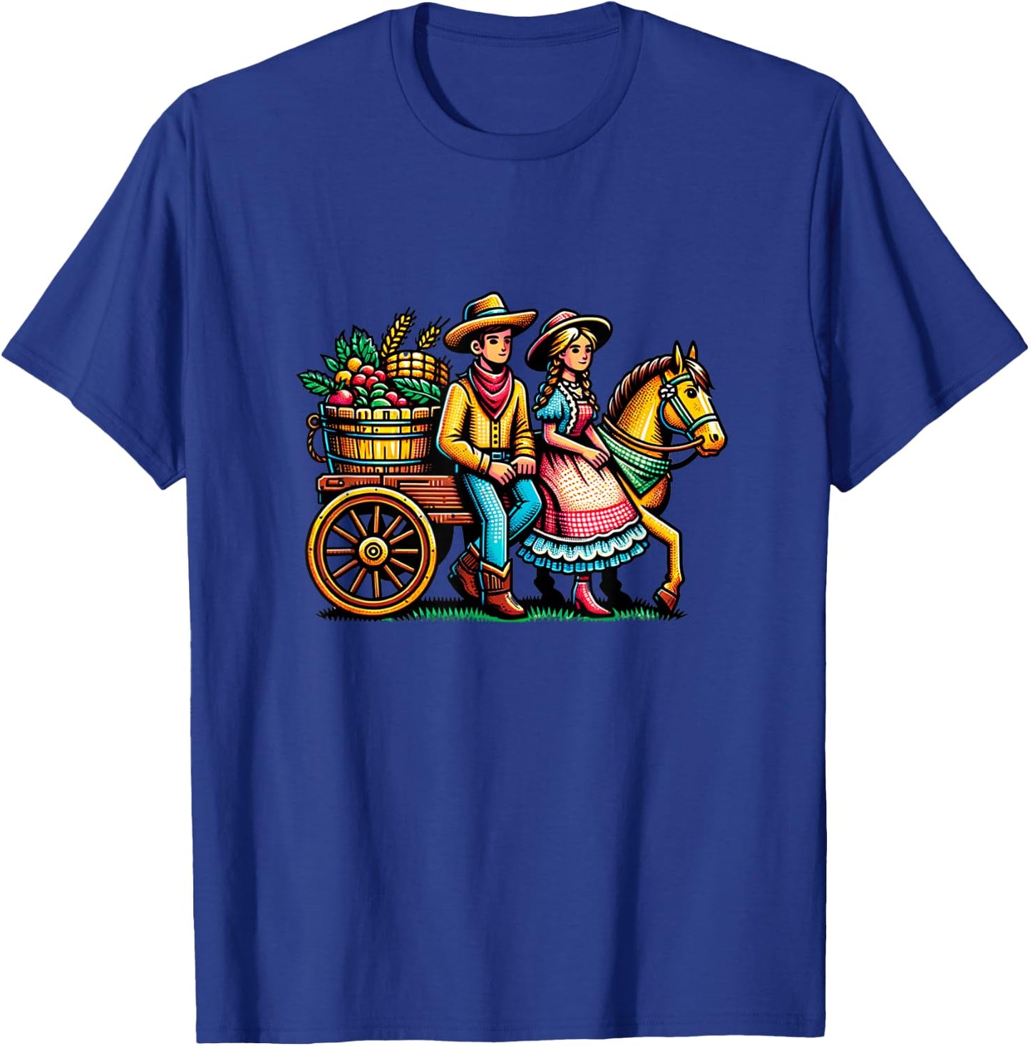 Festa Junina, June Festival in Brazil, Brazilian Celebration T-Shirt - T-Shirt | Royal