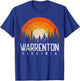 Warrenton Virginia VA Shirt Vintage 70s 80s 90s Retro Gift T-Shirt - T-Shirt | Royal