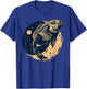 Oscar Fish On The Moon T-Shirt - T-Shirt | Royal