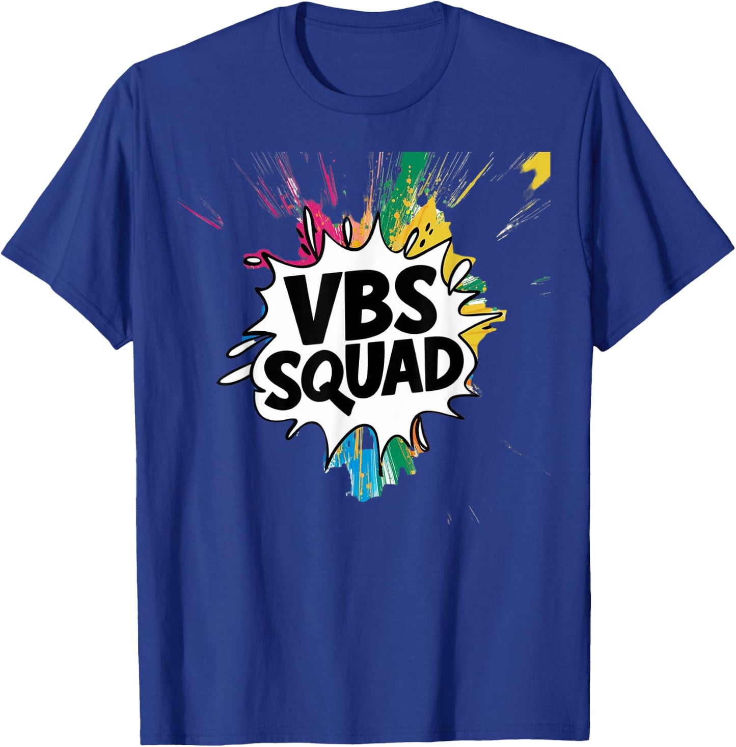allcolorVBS Squad Vacation Bible School Summer Camp For Kids T-Shirt - T-Shirt | Royal