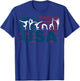 Cute Gymnastics Art For Girls Kids Women Tumbling Gymnast T-Shirt - T-Shirt | Royal