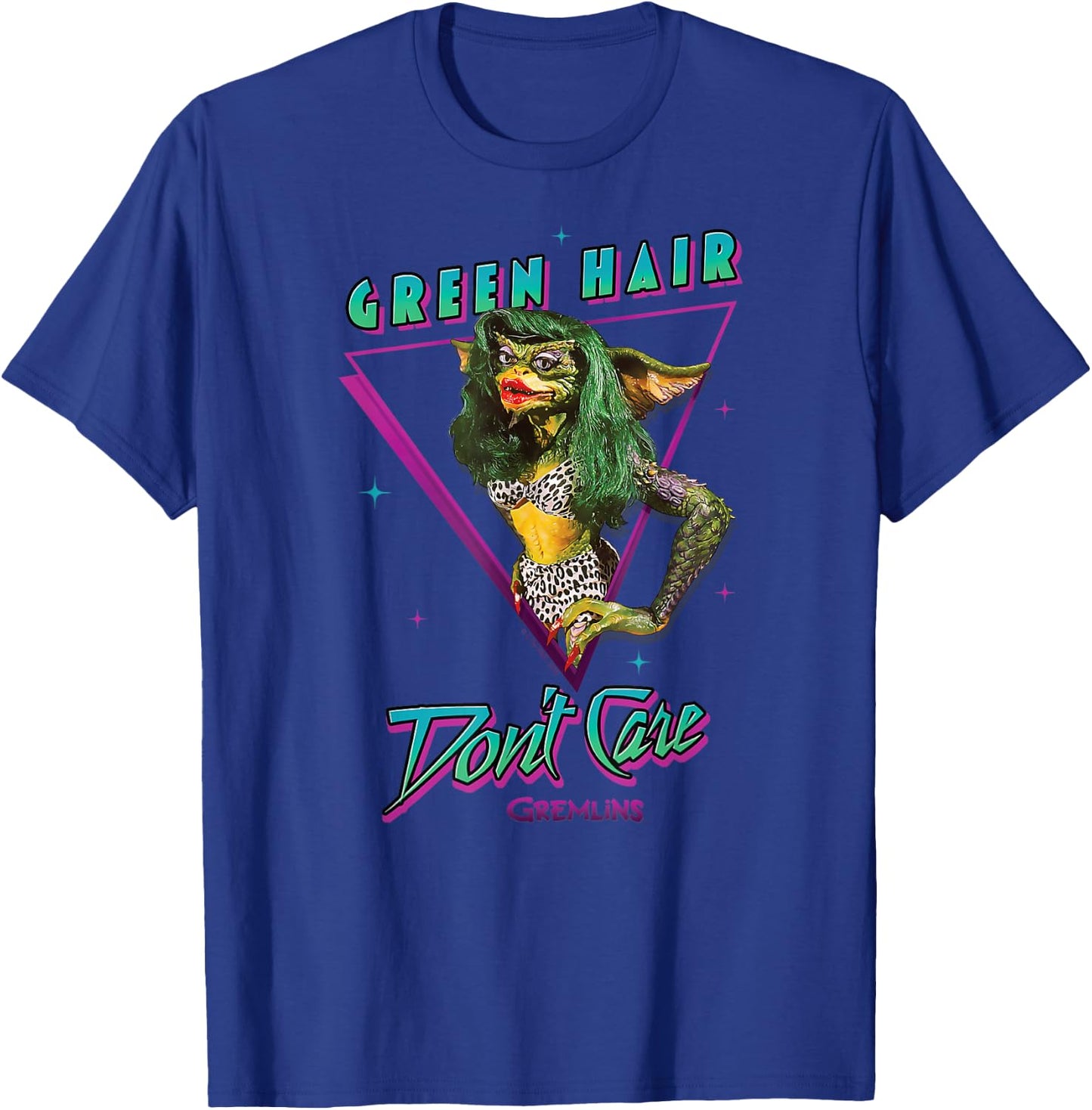 Gremlins - Green Hair Don't Care T-Shirt - T-Shirt | Royal