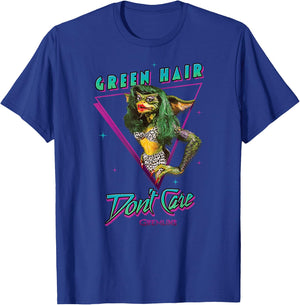Gremlins - Green Hair Don't Care T-Shirt - T-Shirt | Royal