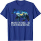 And Into The Forest I Go To Lose My Mind Camping Bear T-Shirt - T-Shirt | Royal