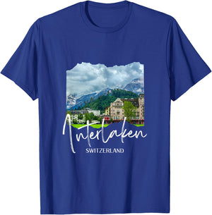 Switzerland Interlaken T-Shirt - T-Shirt | Royal