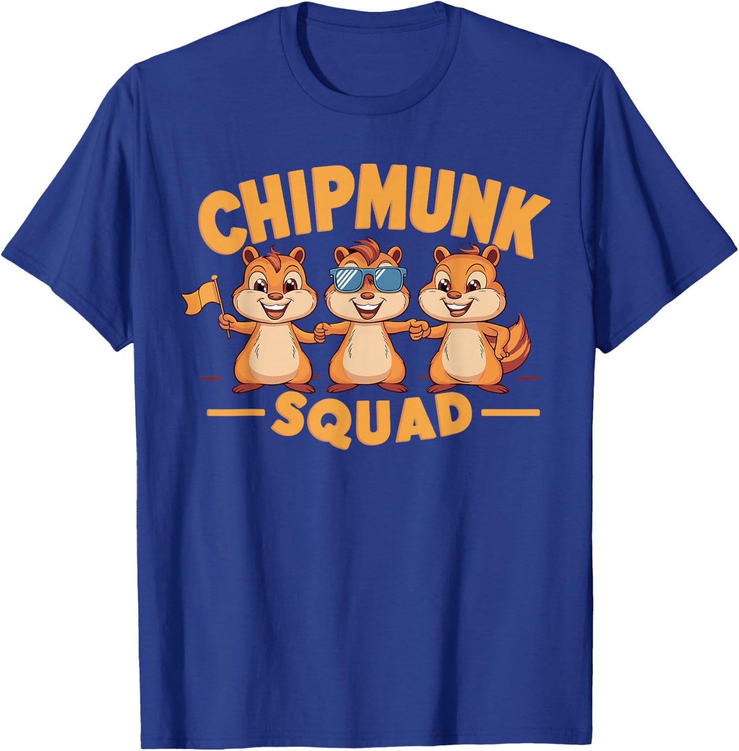 Chipmunk Squad for Chipmunk Lover Shirt Kids Chipmunk T-Shirt - T-Shirt | Royal