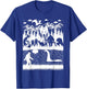 Bigfoot Loch Ness Monster Mothman And Aliens! Funny Cryptid T-Shirt - T-Shirt | Royal
