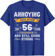 Annoying Each Other For 56 Years 56th Wedding Anniversary T-Shirt - T-Shirt | Royal