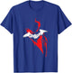 The Batman Hand Drawn Silhouette T-Shirt - T-Shirt | Royal