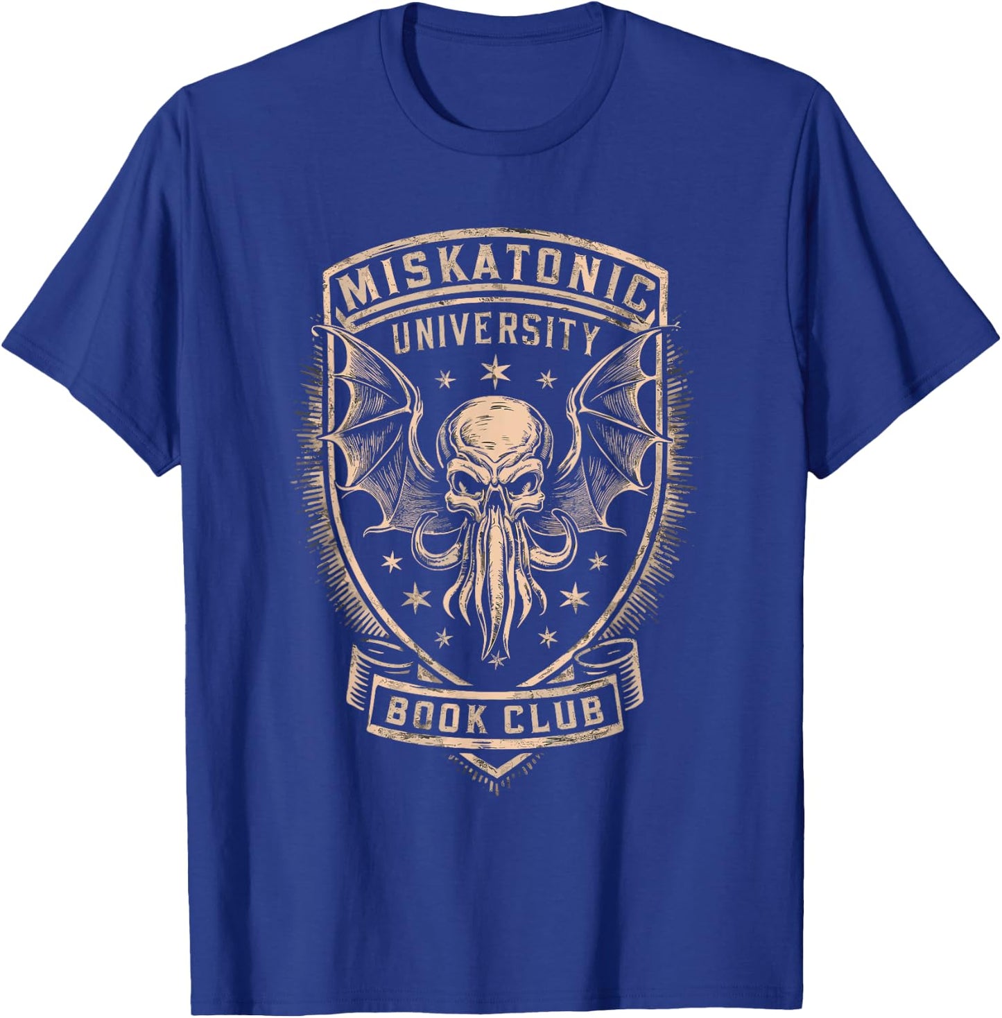 Miskatonic University Book Club, Cthulhu Book T-Shirt - T-Shirt | Royal