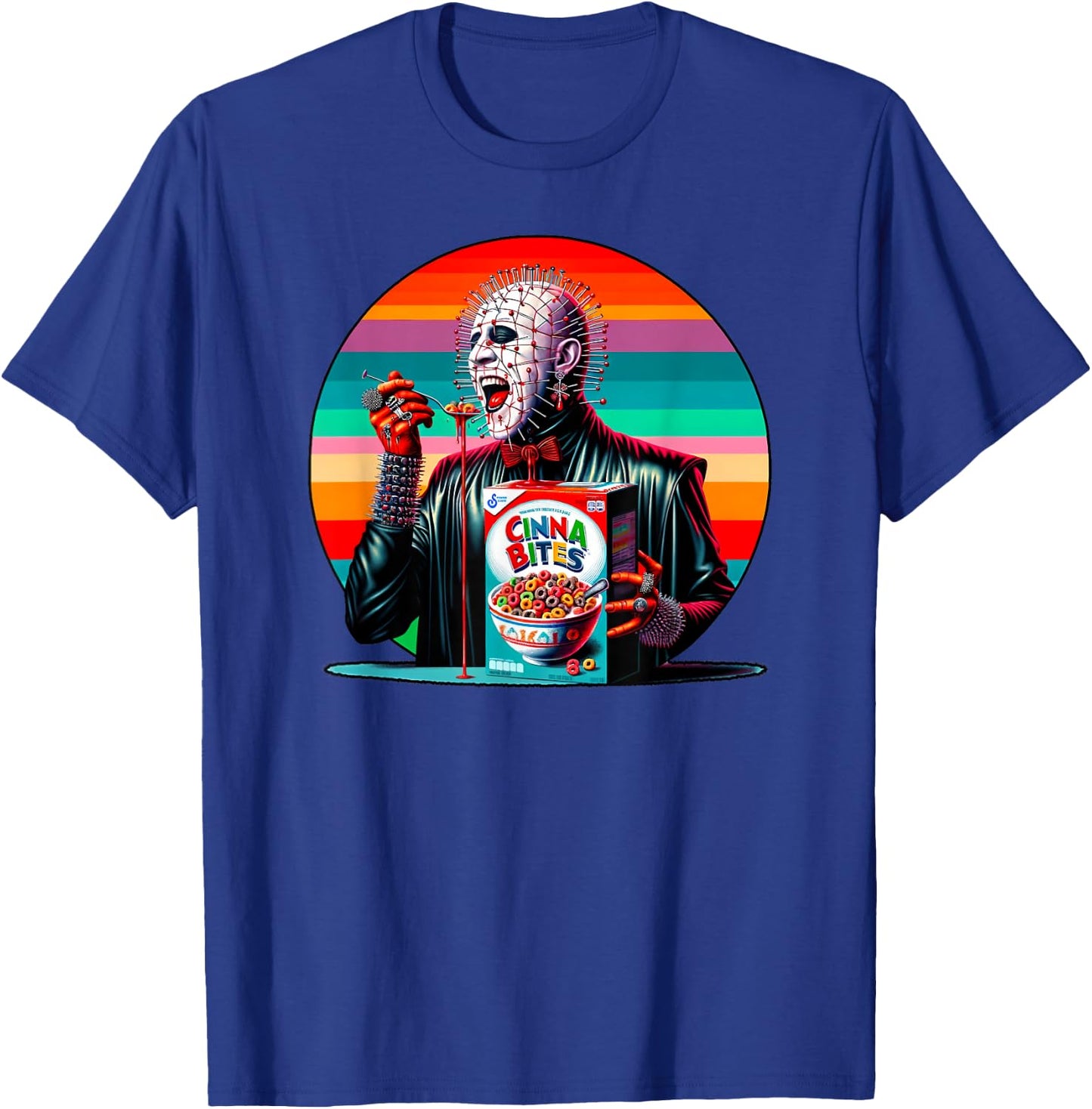 Vintage Horror Cereal T-Shirt - T-Shirt | Royal