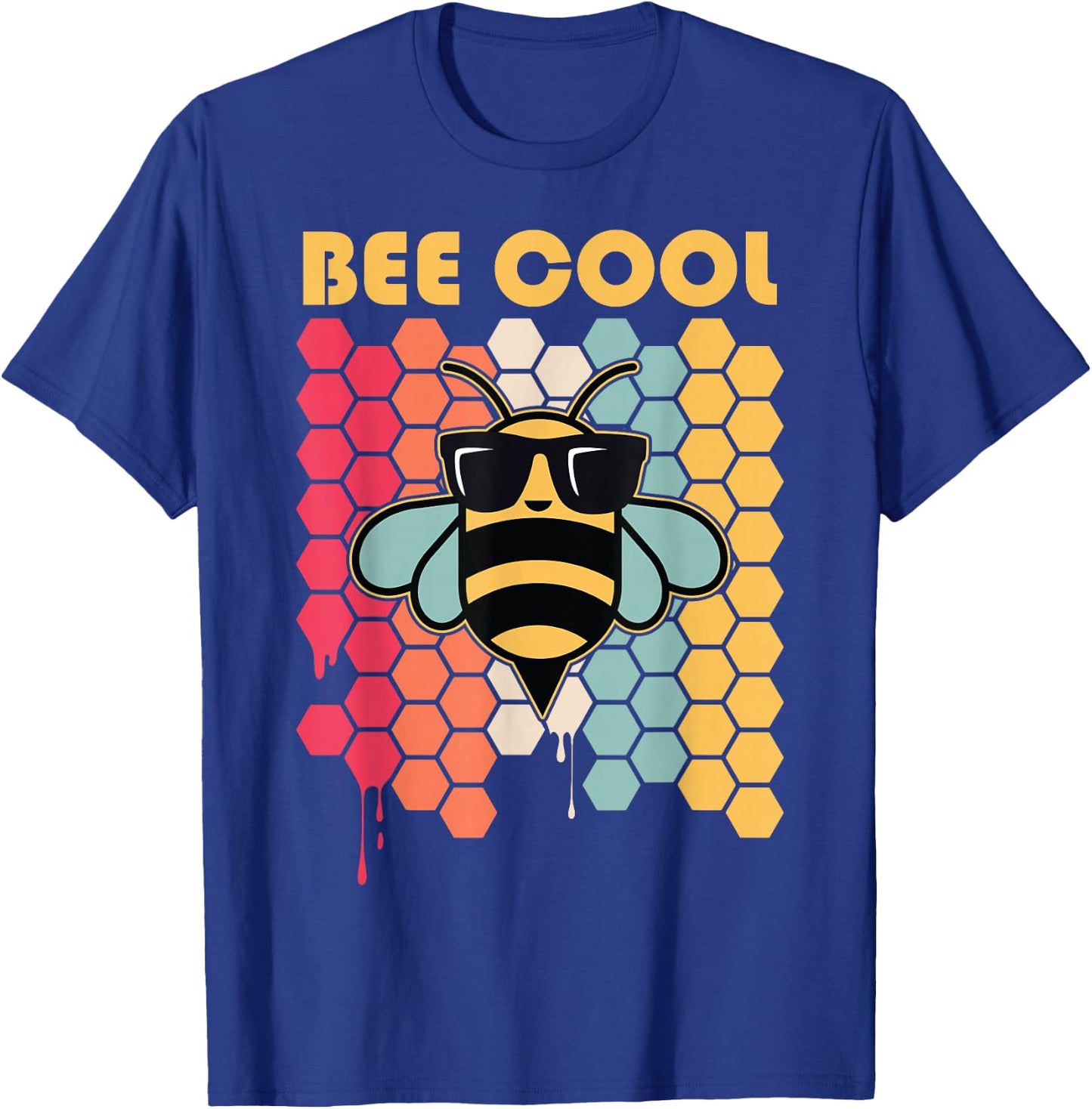 Boy Bee-Shirt Kids Toddler Lover Bumble BumbleBee Bee Cool T-Shirt - T-Shirt | Royal