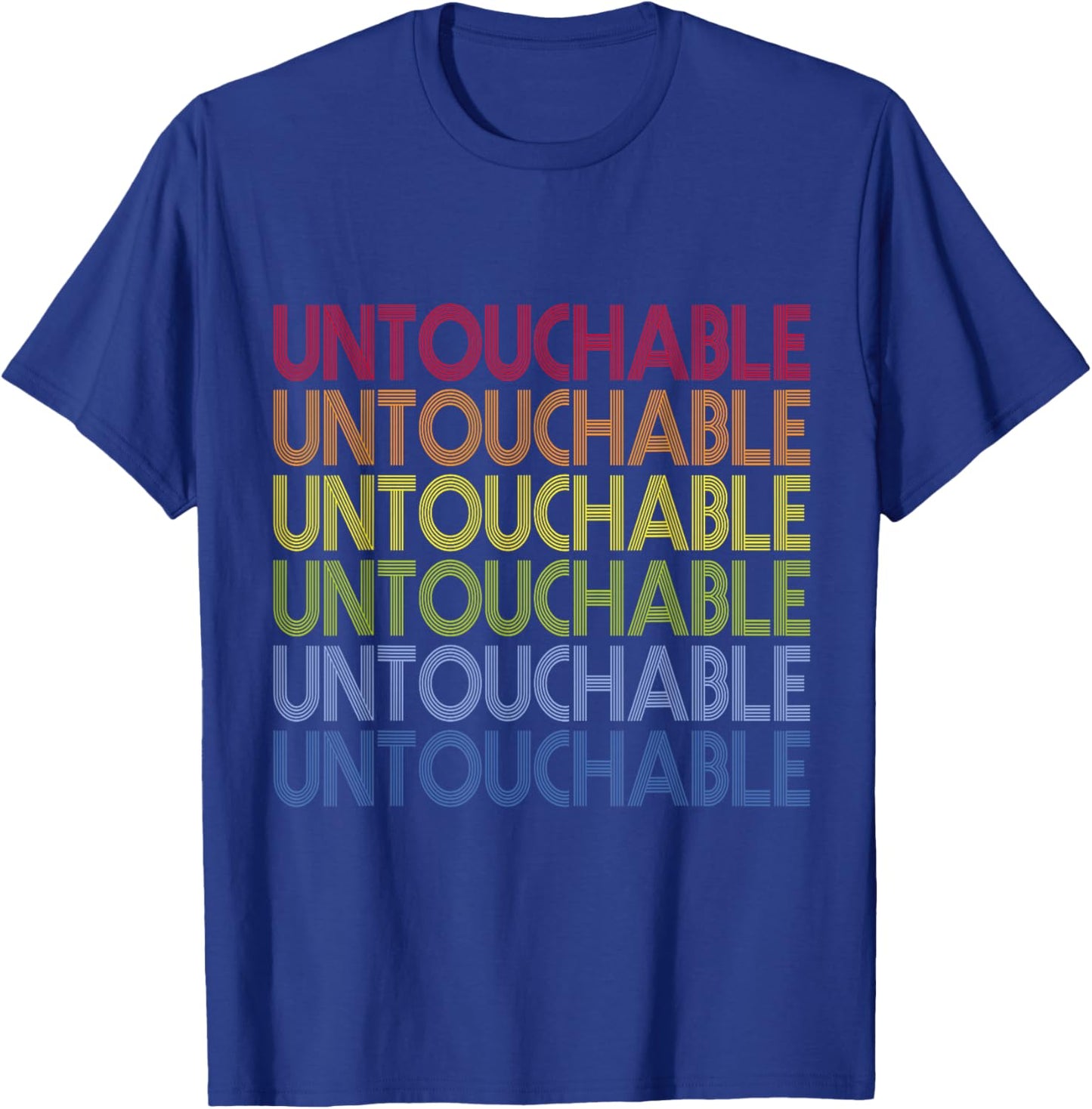 Gaming Gym Untouchable Retro T-Shirt - T-Shirt | Royal