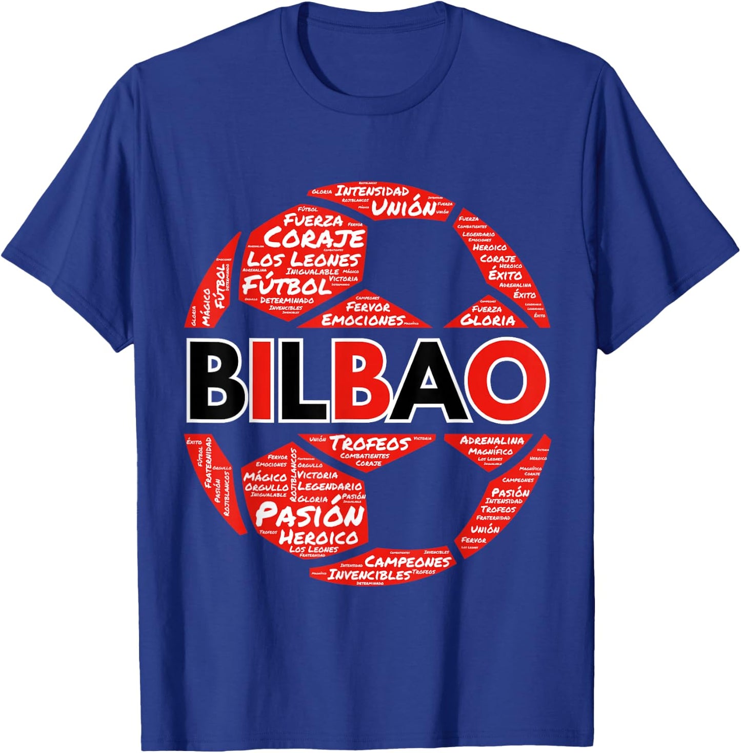 Bilbao Regalo Aficionado Al Fútbol Los Leones de San Mamés T-Shirt - T-Shirt | Royal
